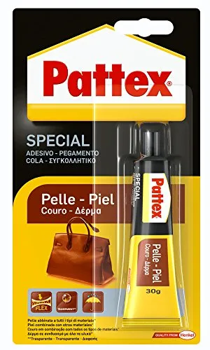 Pattex, 1479391, Adesivo a contatto per oggetti in Pelle, 30g