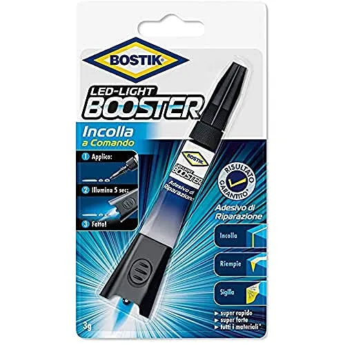 Bostik Led-Light Booster con Luce UV