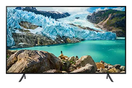 Samsung TV UE55RU7170UXZT Smart TV 4K Ultra HD 55" Wi-Fi Dvb-T2Cs2, Serie Ru7170, 3840 X 2160 Pixels, HDR 10+, Nero, 2019