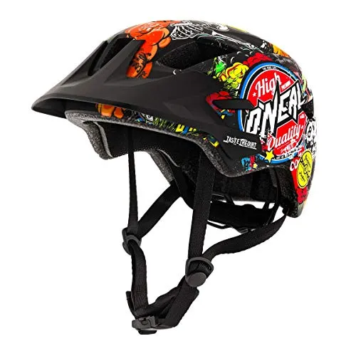 O'Neal ROOKY Youth Crank - Casco da bicicletta per bambini, taglia M, colore: Nero