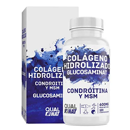 Glucosamina Condroitina + Collagene e MSM | Riduce il dolore delle ossa e delle articolazioni | 100% naturale | 120 compresse