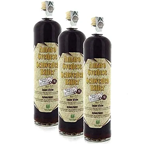 AMARO SVEDESE originale di Maria Treben - 500 ml (3 Confezioni Da 500ml)