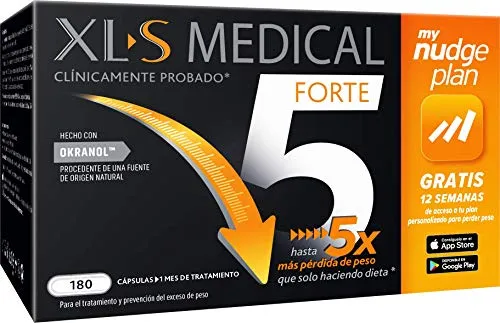 XLS Medical Forte 5 180 Capsulas - 25 ml