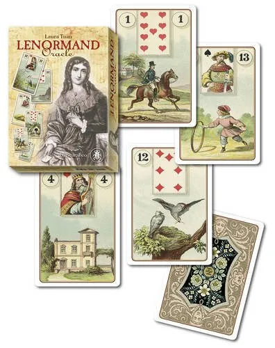 Lenormand oracle. Con carte