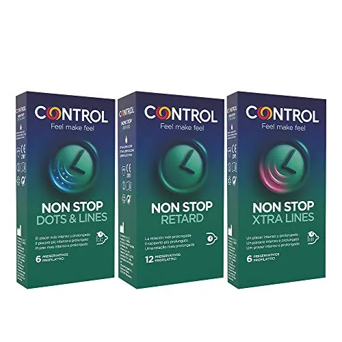 Control Performance Mix cofanetto preservativi ritardanti assortiti - 24 profilattici