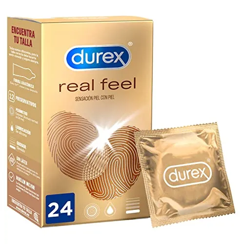 Durex Preservativi Sensitivi Real Feel – 24 preservativi