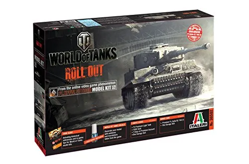 Italeri 36502 - World Of Tanks Pz.Kpfw. VI Tiger Model Kit  Scala 1:35