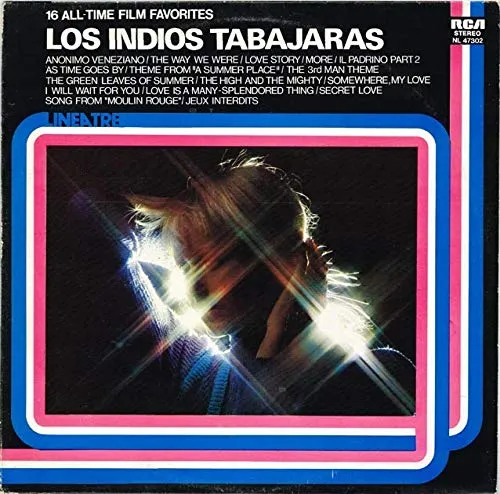 Los Indios Tabajaras - 16 All-Time Film Favorites (ITA 1977 RCA NL 47302) LP NM