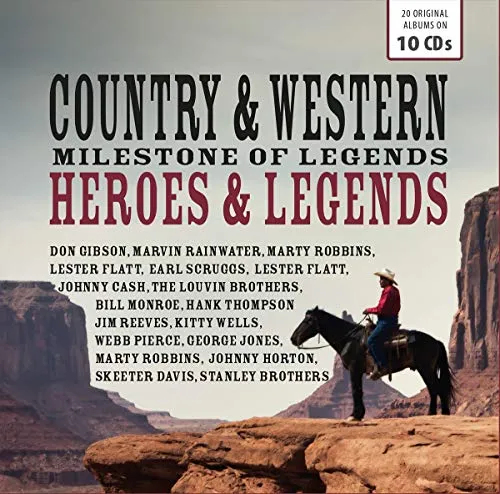 Country & Western Heroes (Box 10 Cd)