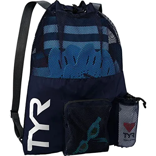 TYR Big Mesh Mummy bckpk, Unisex, LBMMB3, Blu Navy, Taglia Unica