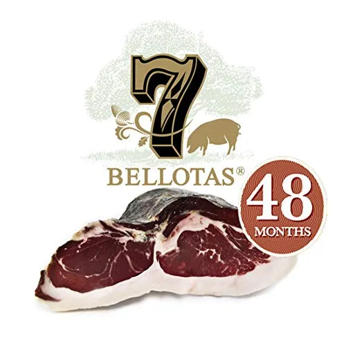 Prosciutto 7 Bellotas® Gran Reserva BELLOTA Pezzo 1 Kg (Disossato) | Jamon IBERICO de Bellota