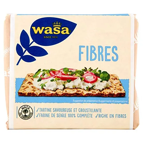 Wasa Fette Croccanti con Farina Integrale di Segale e Crusta di Grano, 230g