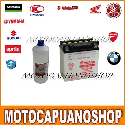 BATTERIA YUASA YB9-B YB9B VESPA PX ET4 125 150 LX 504T