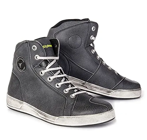 Stylmartin urban Chester - Scarpe da moto, taglia 42, colore: Nero