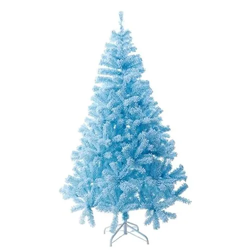 ZHEYANG Albero di Natale per vetrina, 120 cm-400 cm, Blu, Albero di Natale Artificiale Albero di Natale per Decorazioni Natalizie(Size:300cm/10FT)