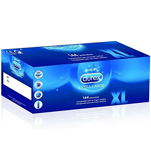 DUREX EXTRA LARGE XL 144 UDS