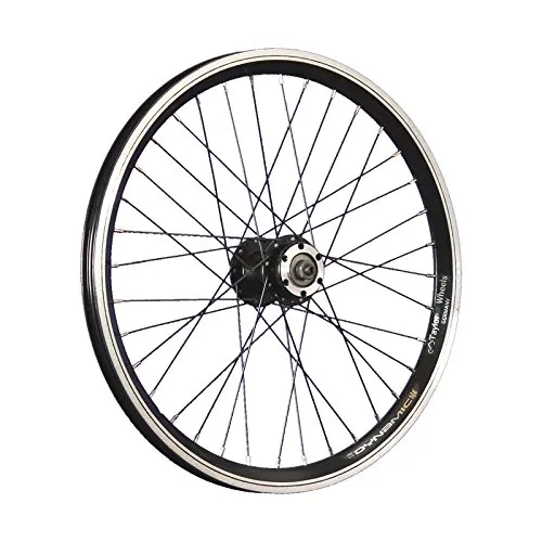 Taylor-Wheels 20 pollici ruota anteriore bici Grünert doppia parete disco nero