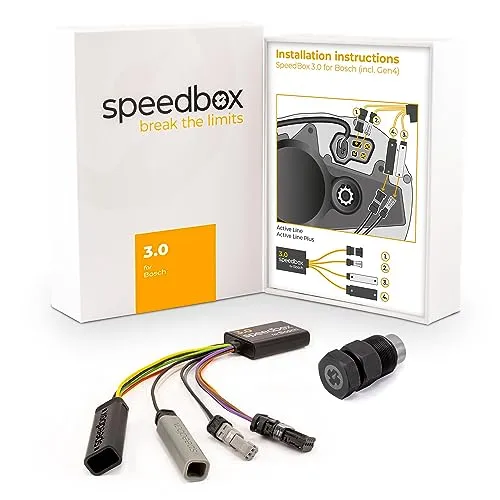 SPEEDBOX 3.0 per tuning Bosch // eBike, anche per motori Bosch della quarta generazione/chip Smart Tuning della terza generazione con estrattore della pedivella