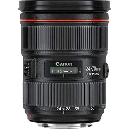 Canon Obiettivo EF 24-70 mm, 1:2.8L II USM, Nero (Ricondizionato)