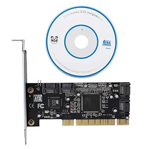 Scheda PCI SATA, scheda controller Per RAID Sata interna a 4 porte PCI Chipset Sil3114 da 1,5 Gbps