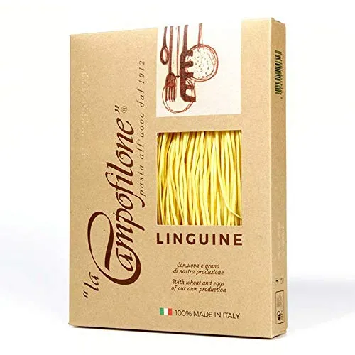La Campofilone - Linguine - La Vera Pasta Italiana Prodotto 100% Italiano - 250 Grammi