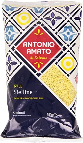 Antonio Amato - Stelline, Pasta Di Semola Di Grano Duro - 500 G