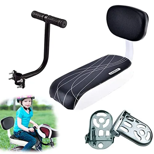 Auvstar - Cuscino per portapacchi della bici per il trasporto di bambini, TZ-118, Black set