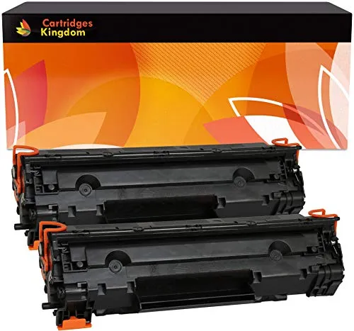 Cartridges Kingdom Kit 2 Toner compatibili per HP CF283A/83A - Nero