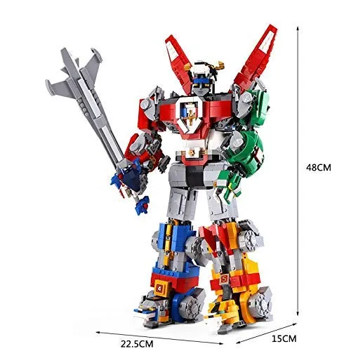 Tgsea DHL 16057 Movie Series combination robot compatibile Legoing 21311 Voltron Model Set Building Blocks Bricks Kids Toys Boy regali