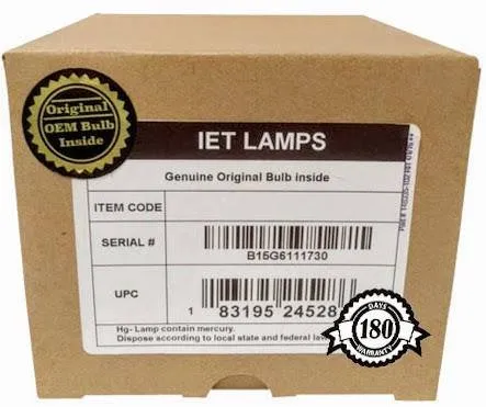 Iet lampade – BenQ W2000 proiettore lampada di ricambio montaggio con originale Osram lampadina interno – 180 giorni di garanzia