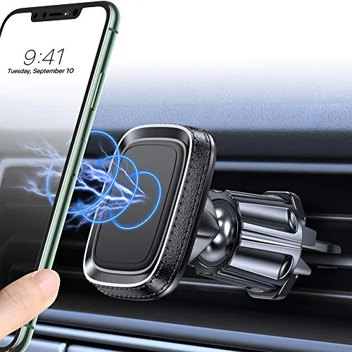 Miracase - Supporto magnetico per cellulare da auto, con 6 magneti forti, universale, per iPhone SE/11/11 Pro/XS/XR, Samsung Galaxy, iPad, Huawei, ecc.