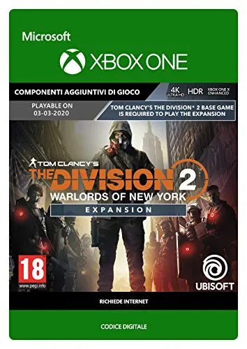 Tom Clancy's The Division 2: Warlords of New York Expansion| Xbox One - Codice download