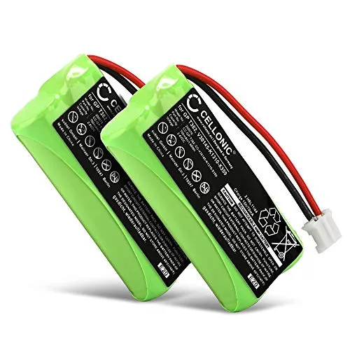 CELLONIC® 2x Batteria sostitutiva per Siemens Gigaset A120 A14 A140 A145 A160 A165 A245 A240 A260 A265 Ricambio V30145-K1310-X383,V30145-K1310-X359 per telefono fisso/cordless 700mAh Pile Sostituzione