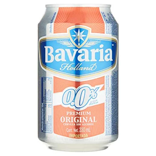 Bavaria analcolica 0,0% ALC. Premium Original lattina (24 lattine 330 mL)