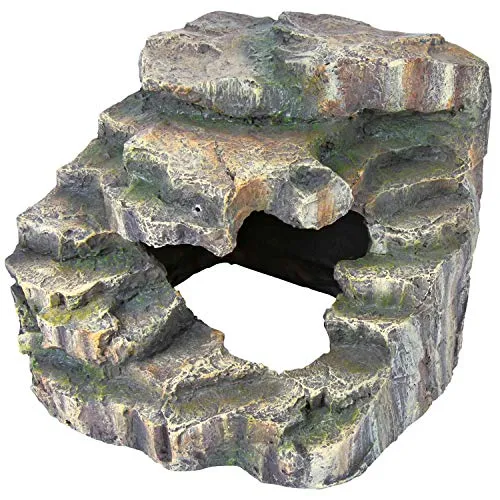 Trixie angolare Roccia con Grotta e Piattaforma, 19 17 cm