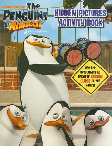 The Penguins of Madagascar Hidden Pictures Activity Book