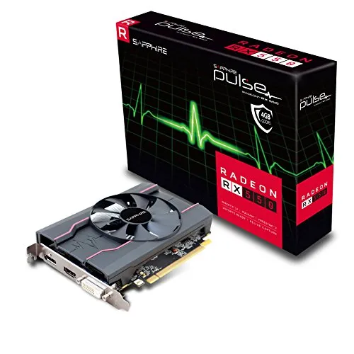 SAPPHIRE 11268-01-20G Radeon RX 550 Scheda Grafica da 4 GB GDDR5