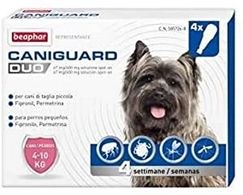 Beaphar Cauliguard Duo s 4-10kg 4 pipetas