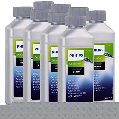 Philips Saeco CA6700/10 - Anticalcare per macchine da caffè automatiche, 250 ml, confezione da 8