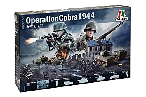 Italeri 6116 - Operation Cobra 1944 ( Battlesets) Model Kit Scala 1:72