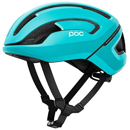 POC Omne Air Spin Casco da Ciclismo, Unisex-Adult, Kalkopyrit Blue Matt/Blu, S/M/L