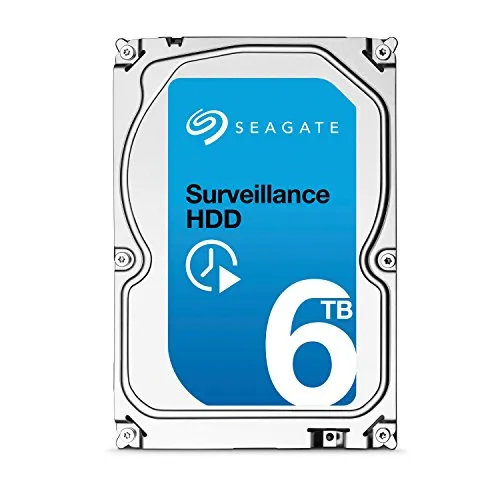 Seagate ST6000VX0001 HDD Interno da 3.5", Nero