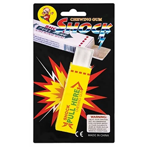 Shock Chewing Gum, Electrical Shocking Gum
