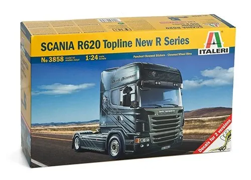 Italeri 3858 - Scania R620 V8 New R Series Model Kit  Scala 1:24