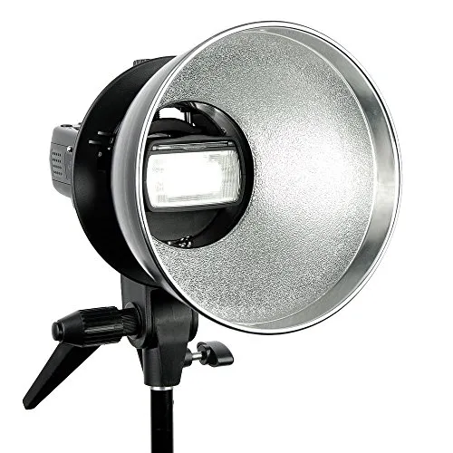 Godox PRO S-Type Staffa Bowens Mount per Speedlite Flash Snoot Softbox+ 7 "Ombra Piatto Standard Riflettore Diffusore della Lampada con 60 ° a Nido D'ape Griglia