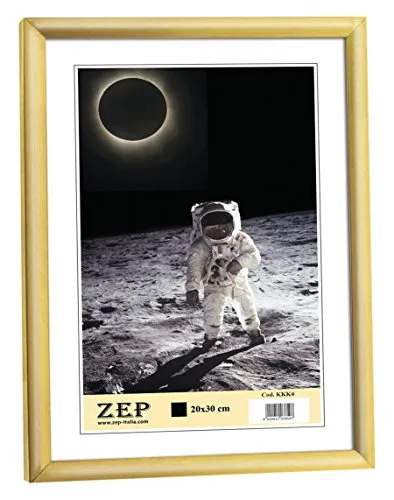 ZEP KG5 Collection-Cornice portafoto in Resina Dorata, 30 x 40 cm, oro, plastica