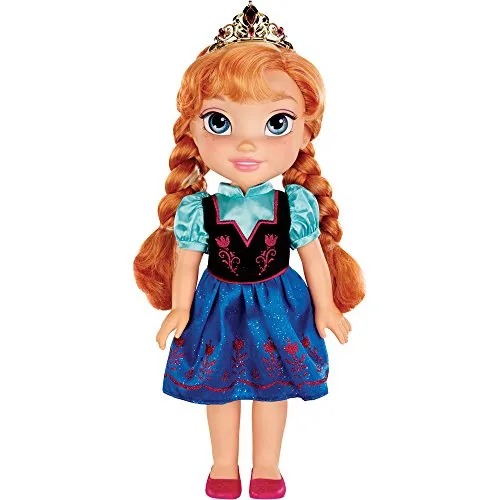 Frozen bambola Anna + Abito per la bambina da indossare - 2 prodotti in una confezione