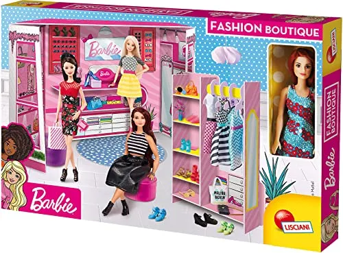 Liscianigiochi, Barbie Fashion Boutique con Doll, 76918