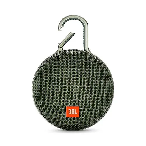 JBL Clip 3 - Altoparlante Bluetooth portatile, impermeabile, colore: Verde foresta