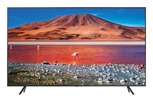Samsung TV UE43TU7190UXZT Smart TV 43" Serie TU7190, Crystal UHD 4K, Wi-Fi, 2020, Argento, compatibile con Alexa